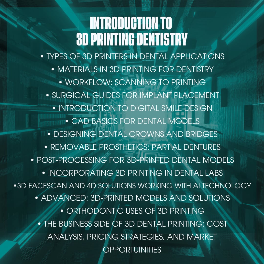 3D Dental Printing - Makati (November 20-21)